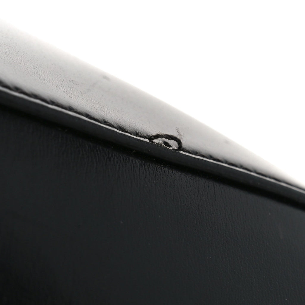 Shiny Lord Calfskin Medium Antigona Black