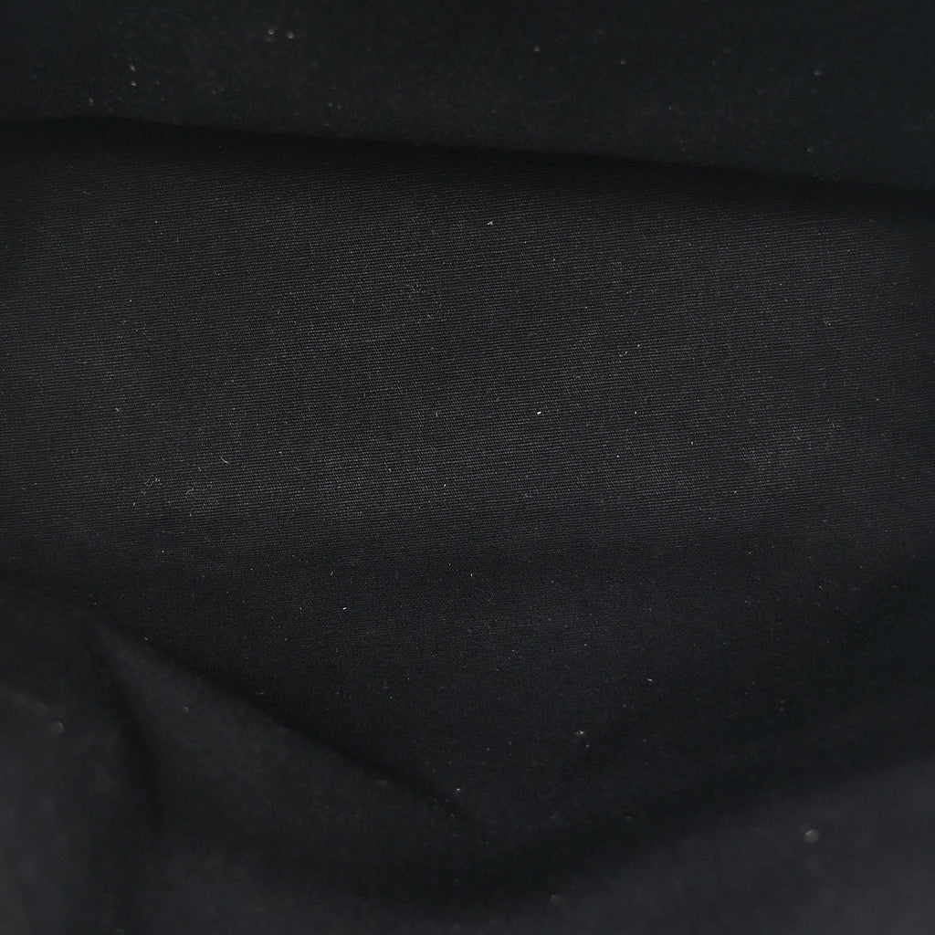 Toile Vache Calfskin Herbag 30 PM Black Natural