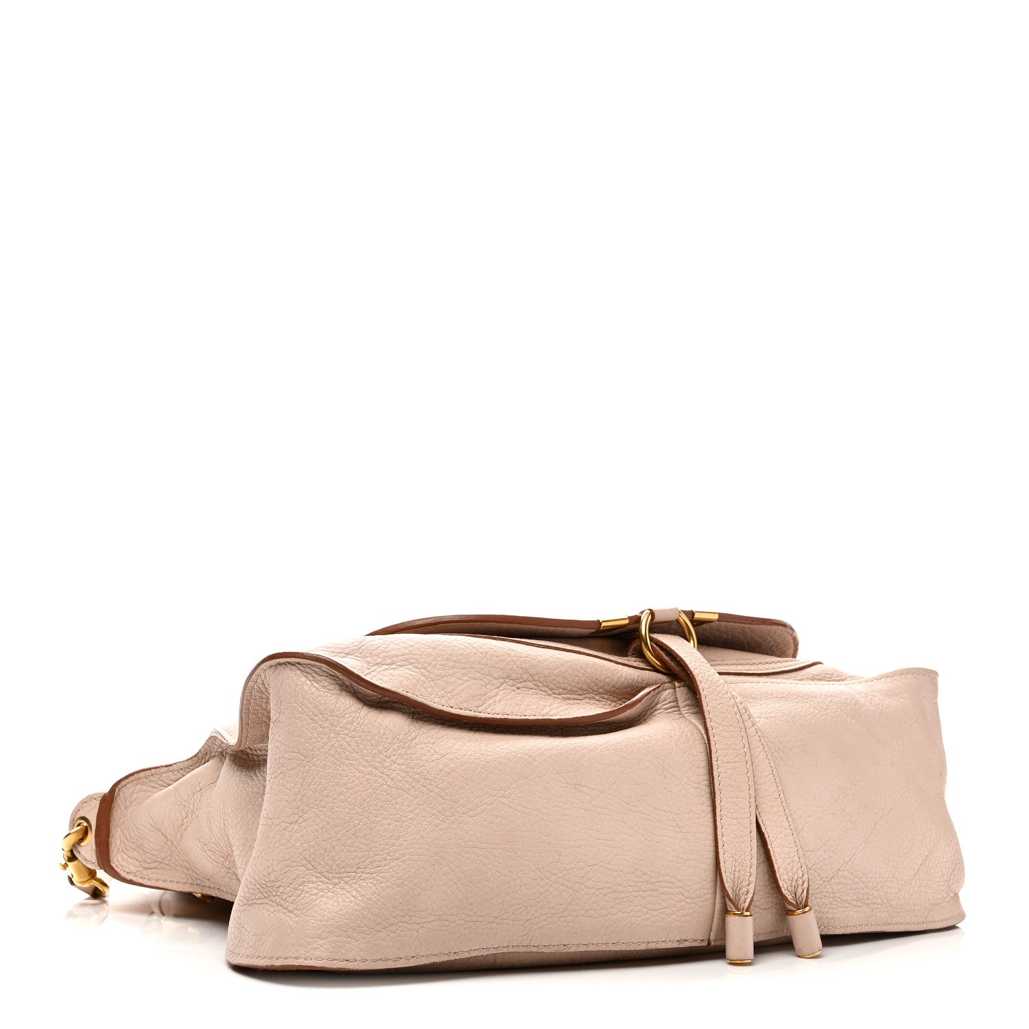 Calfskin Medium Marcie Satchel Blush Nude