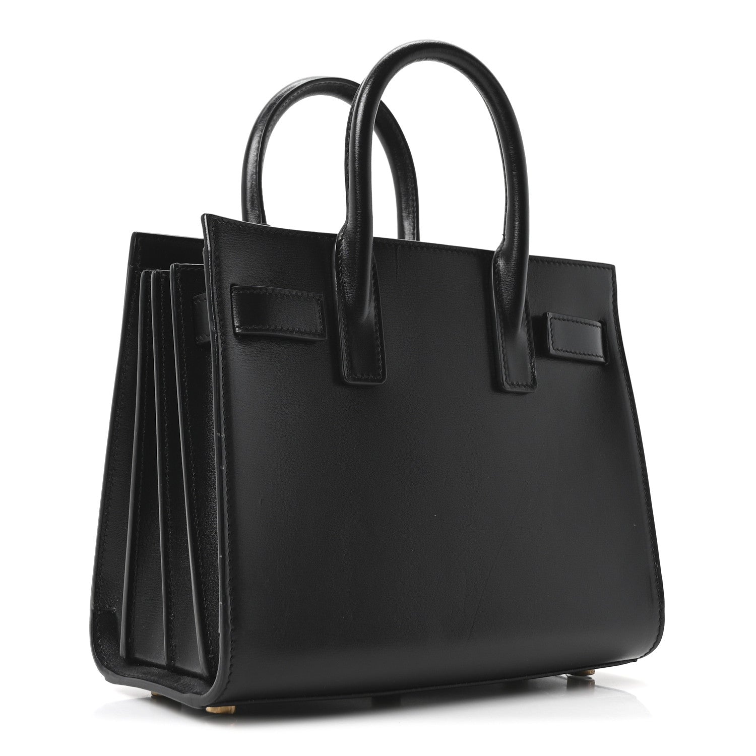 Calfskin Nano Sac De Jour Black