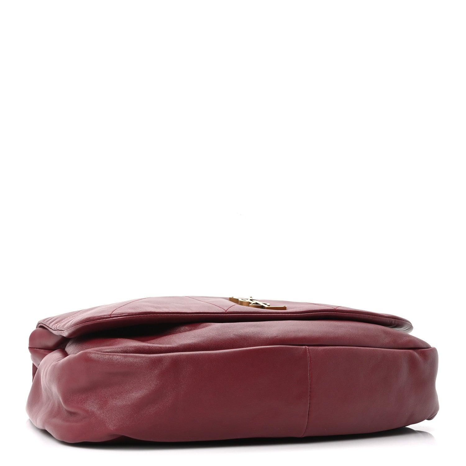 Lambskin Matelasse Monogram Large Jamie 4.3 New Dark Bordeaux
