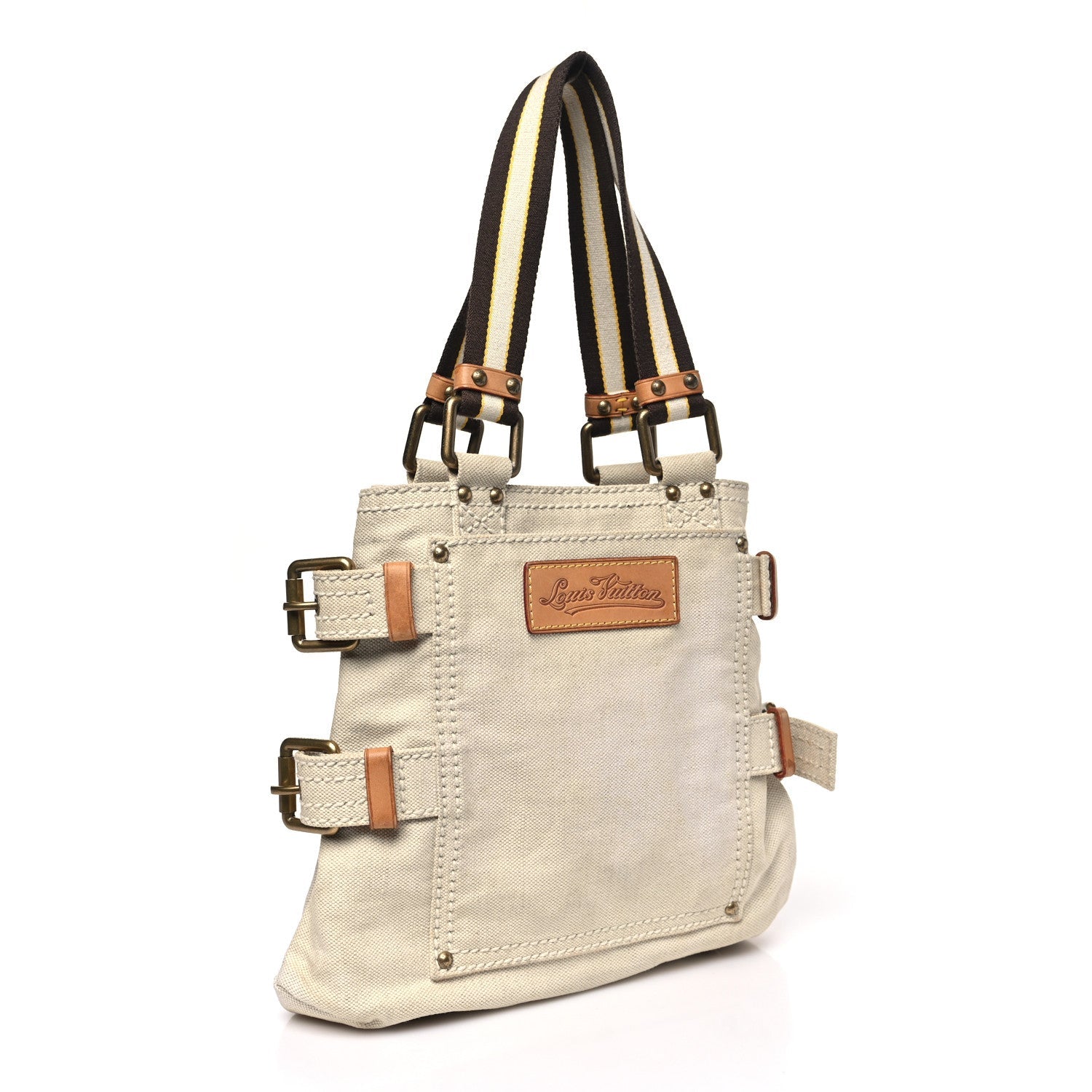 Toile Globe Shopper Cabas PM Red