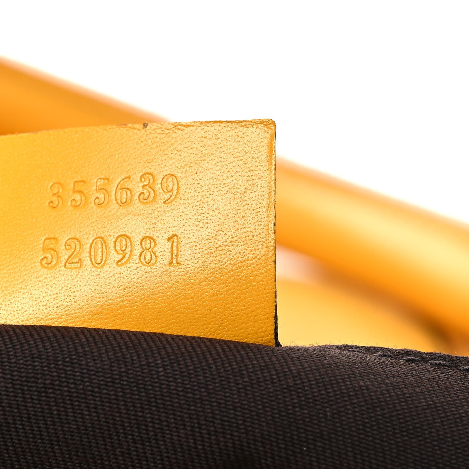 GG Diamante Large Carry On Duffle Yellow