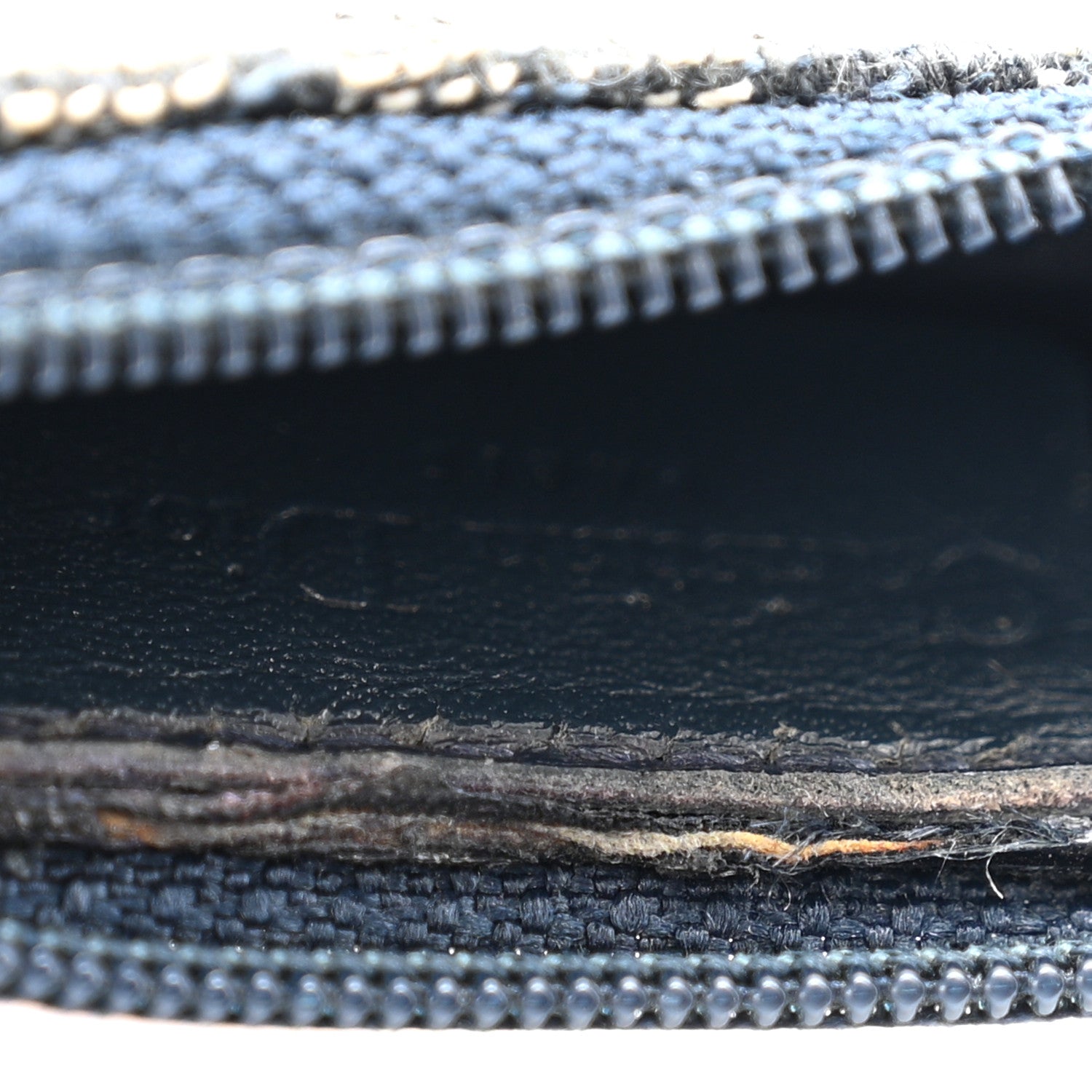 Monogram Saddle Coin Purse Navy