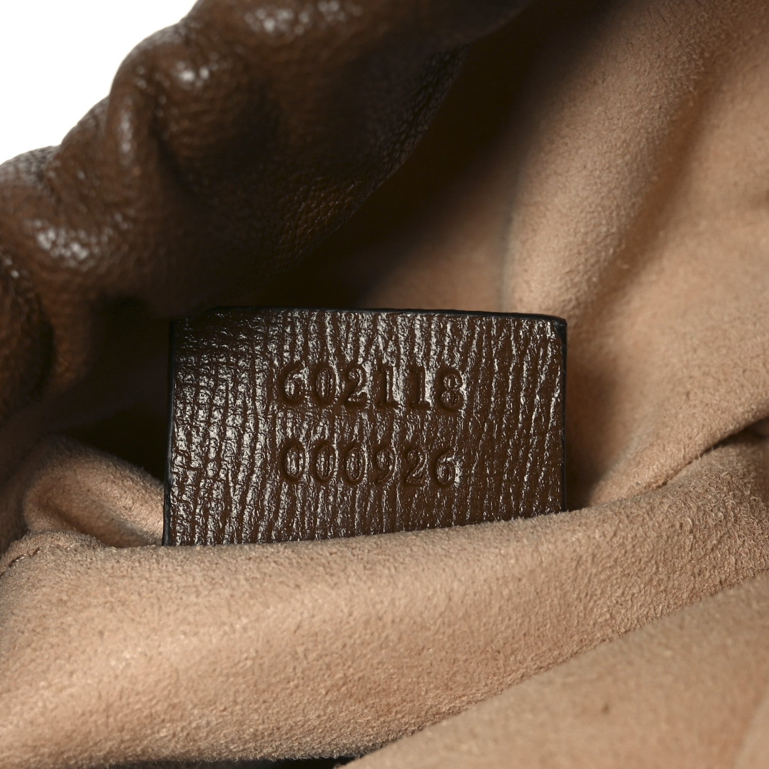 Monogram Textured Calfskin Horsebit 1955 Drawstring Bucket Bag Beige Brown Sugar