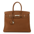Togo Birkin 35 Gold