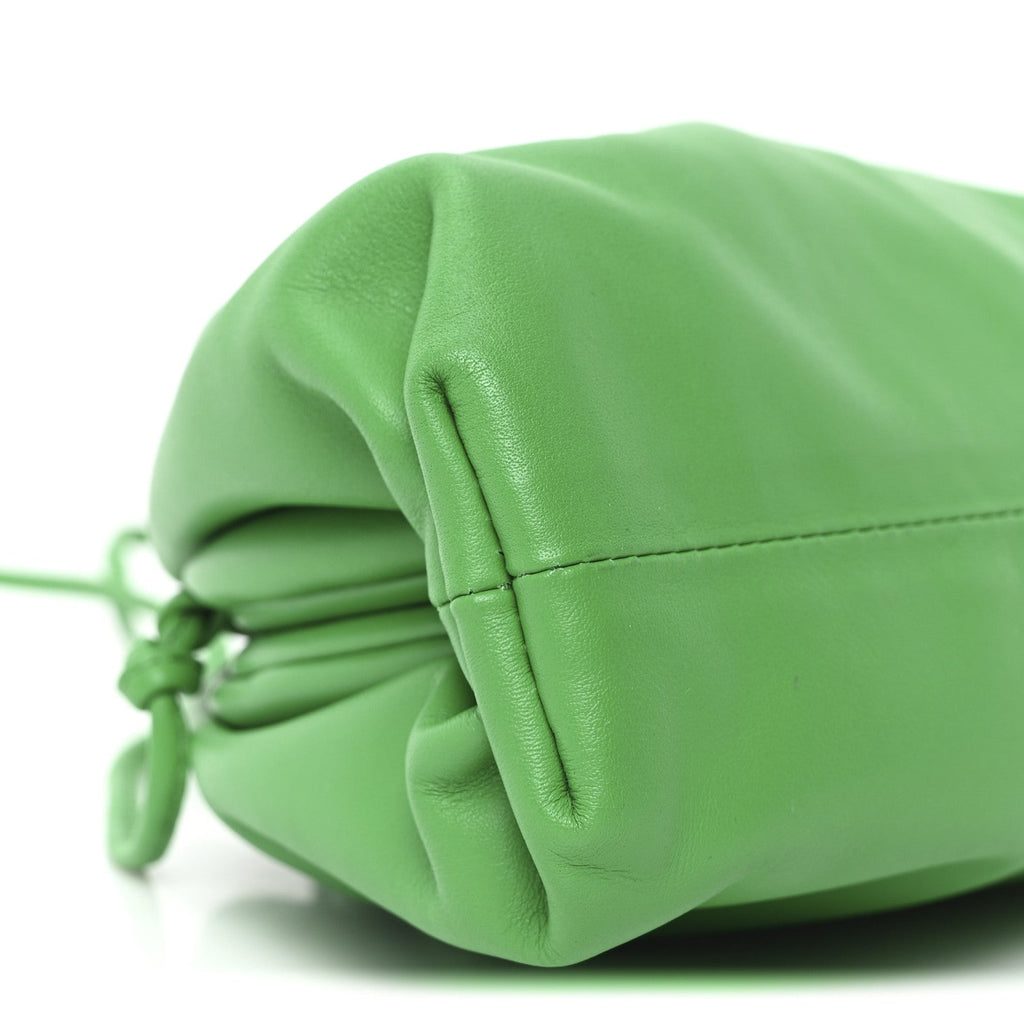 Butter Calfskin The Mini Pouch Parakeet