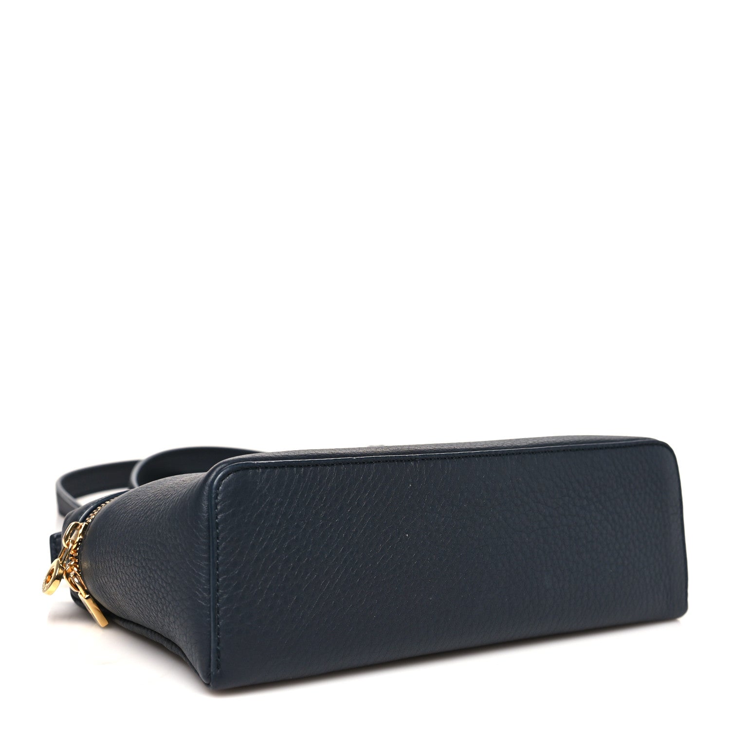 Grained Calfskin L19 Extra Pocket Pouch Navy