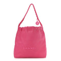 Matte Calfskin Quilted Monochrome Small Chanel 22 Fuchsia