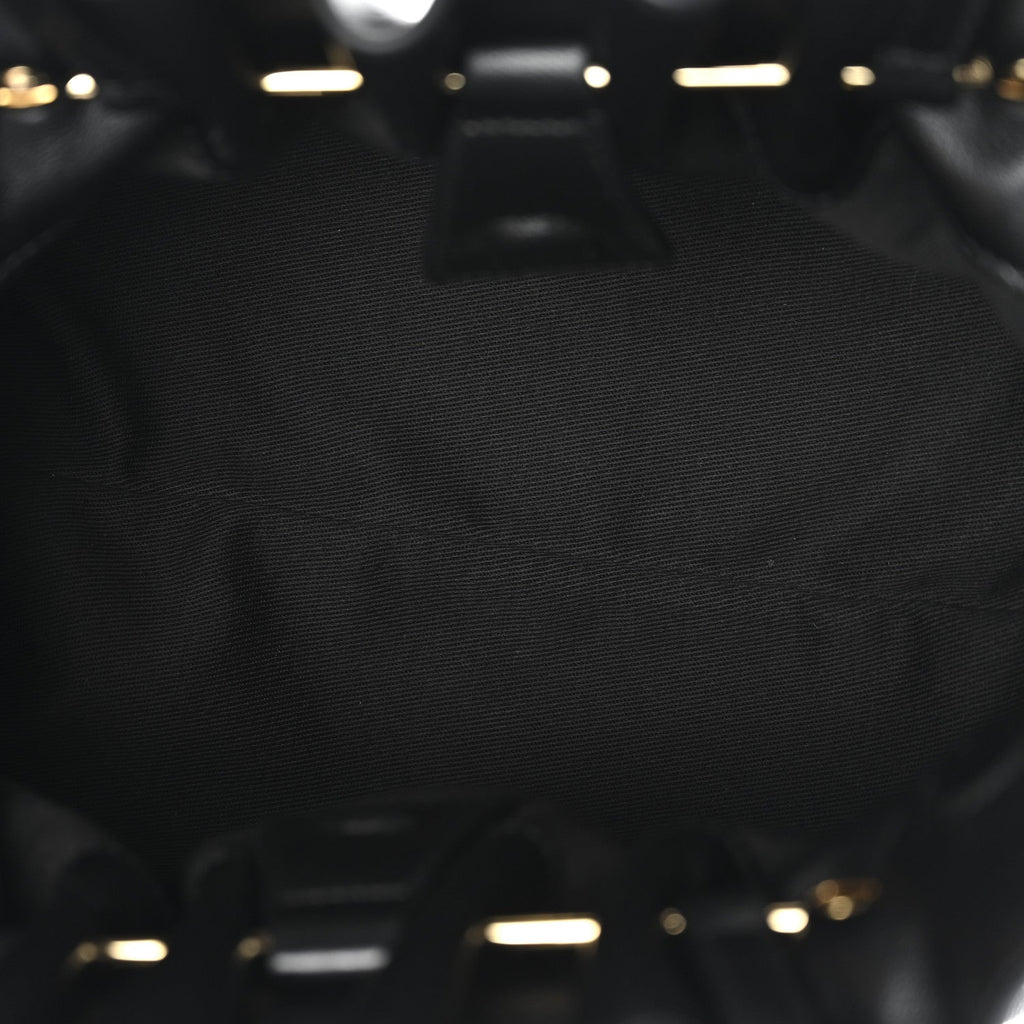 Nappa Small Soft Bag Black
