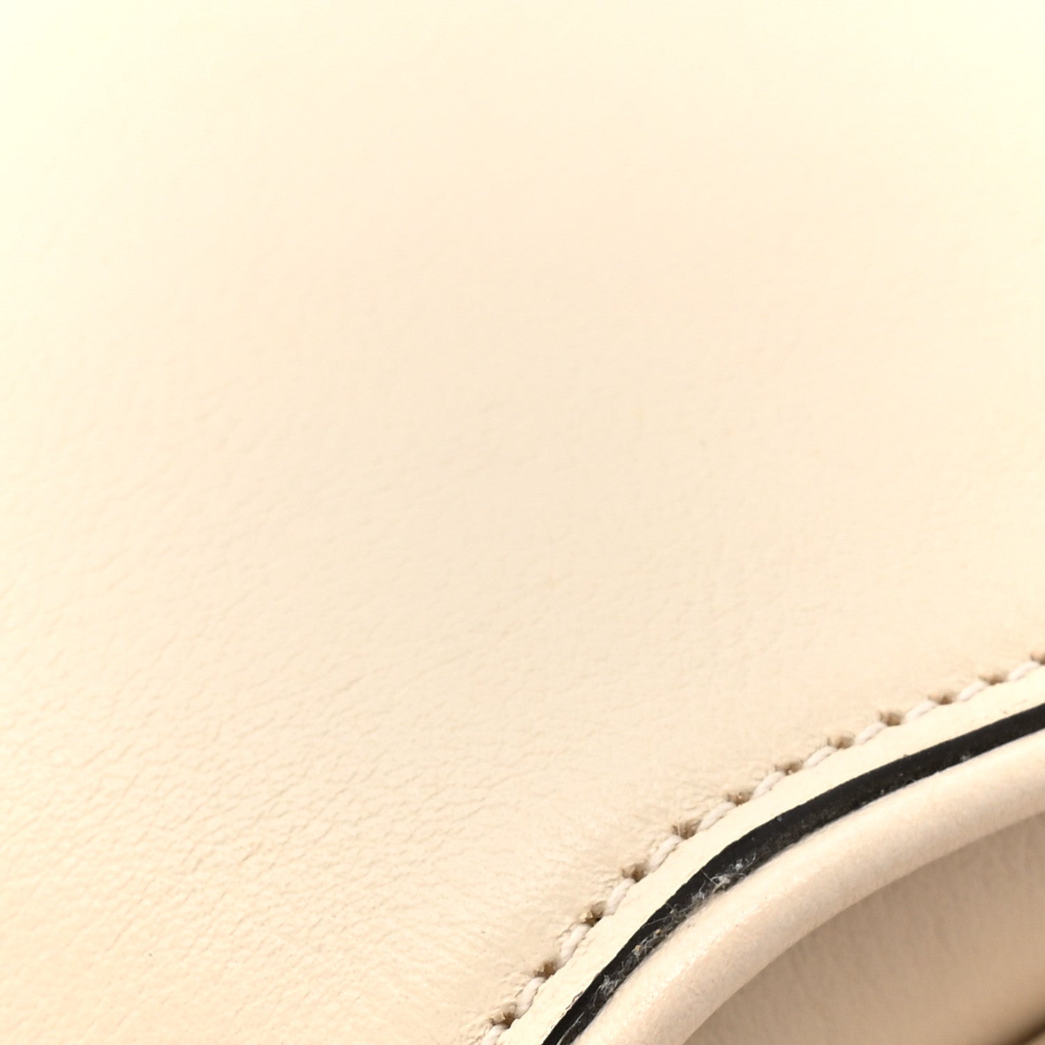 Roxy Calfskin Blondie Chain Shoulder Flap Bag Mystic White