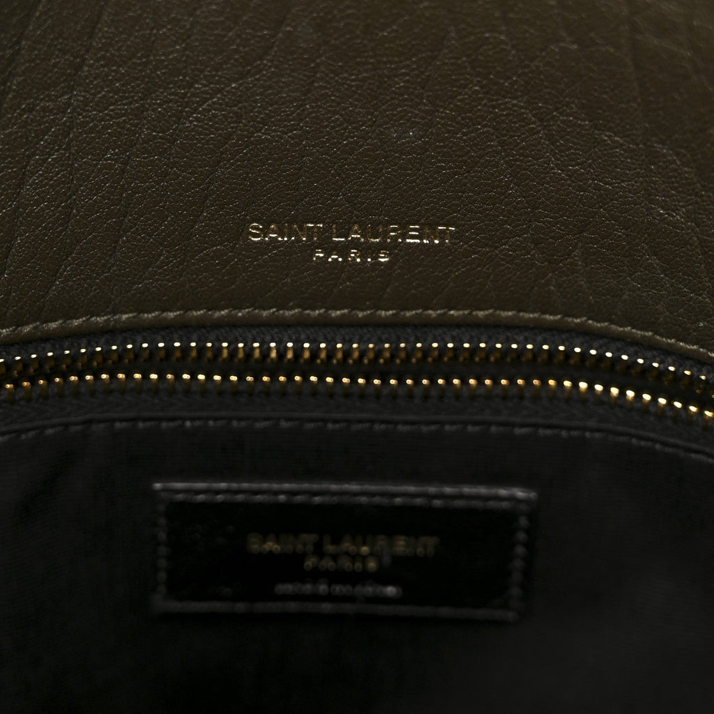 Grained Lambskin Monogram Large Niki Chain Satchel Light Musk