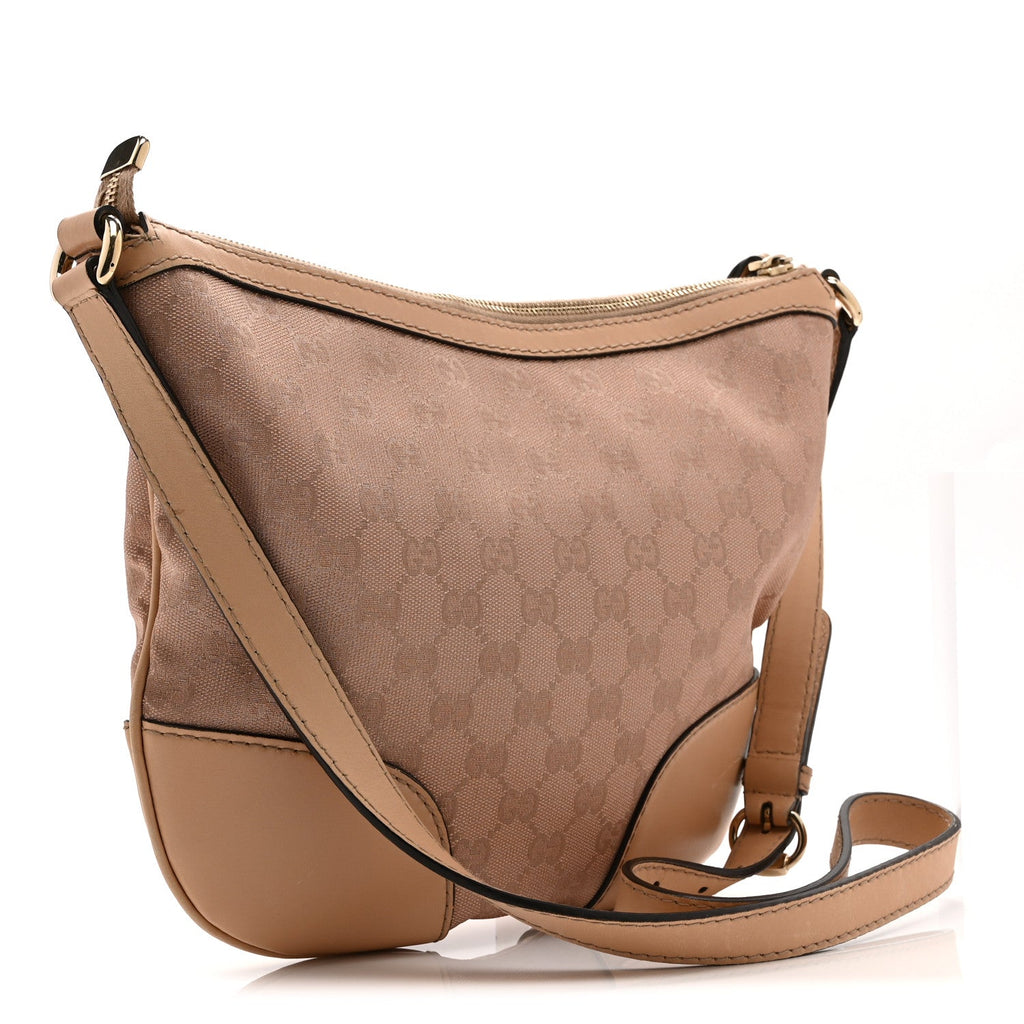 Metallic Monogram Small Lovely Heart Messenger Pink