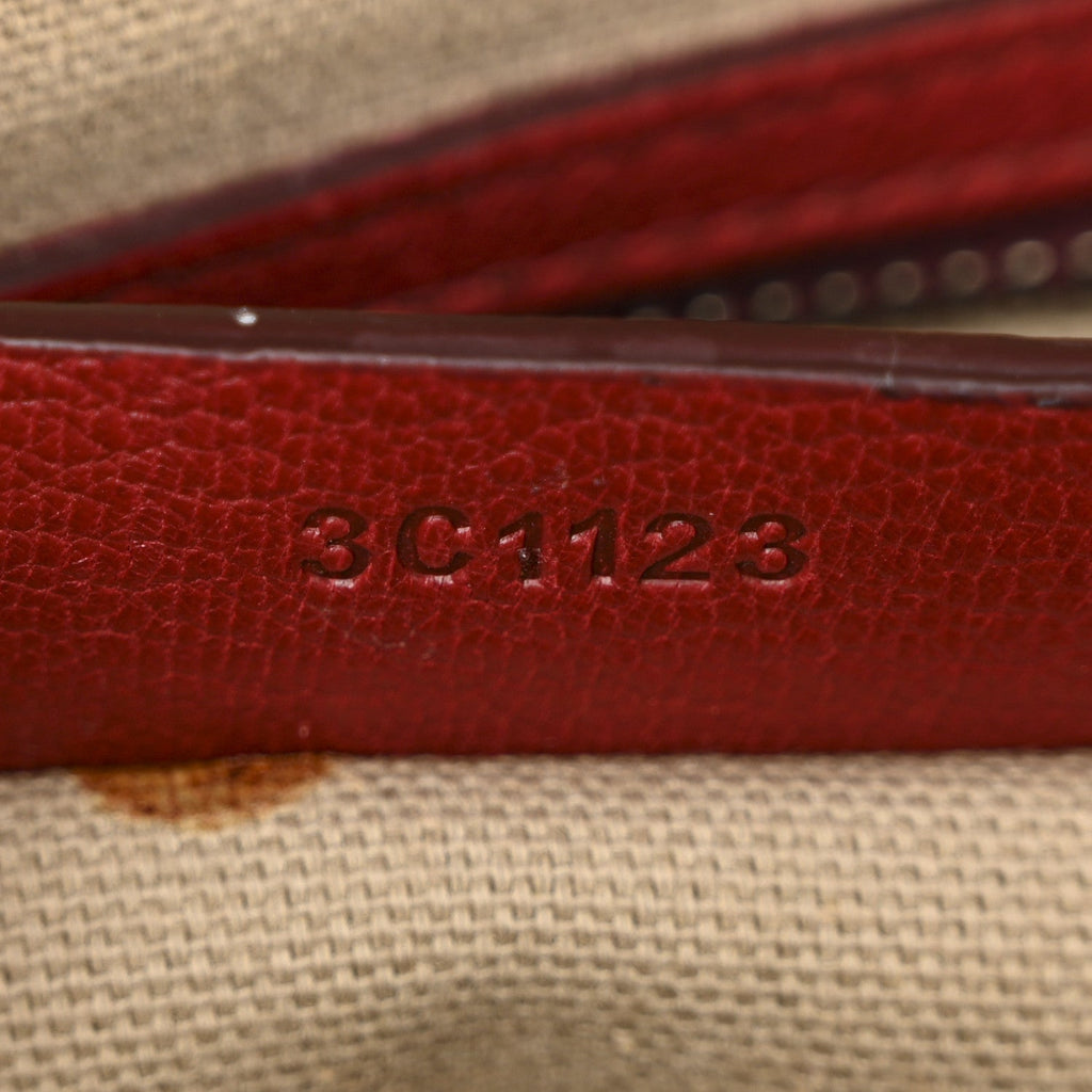 Sugar Goatskin Mini Antigona Red