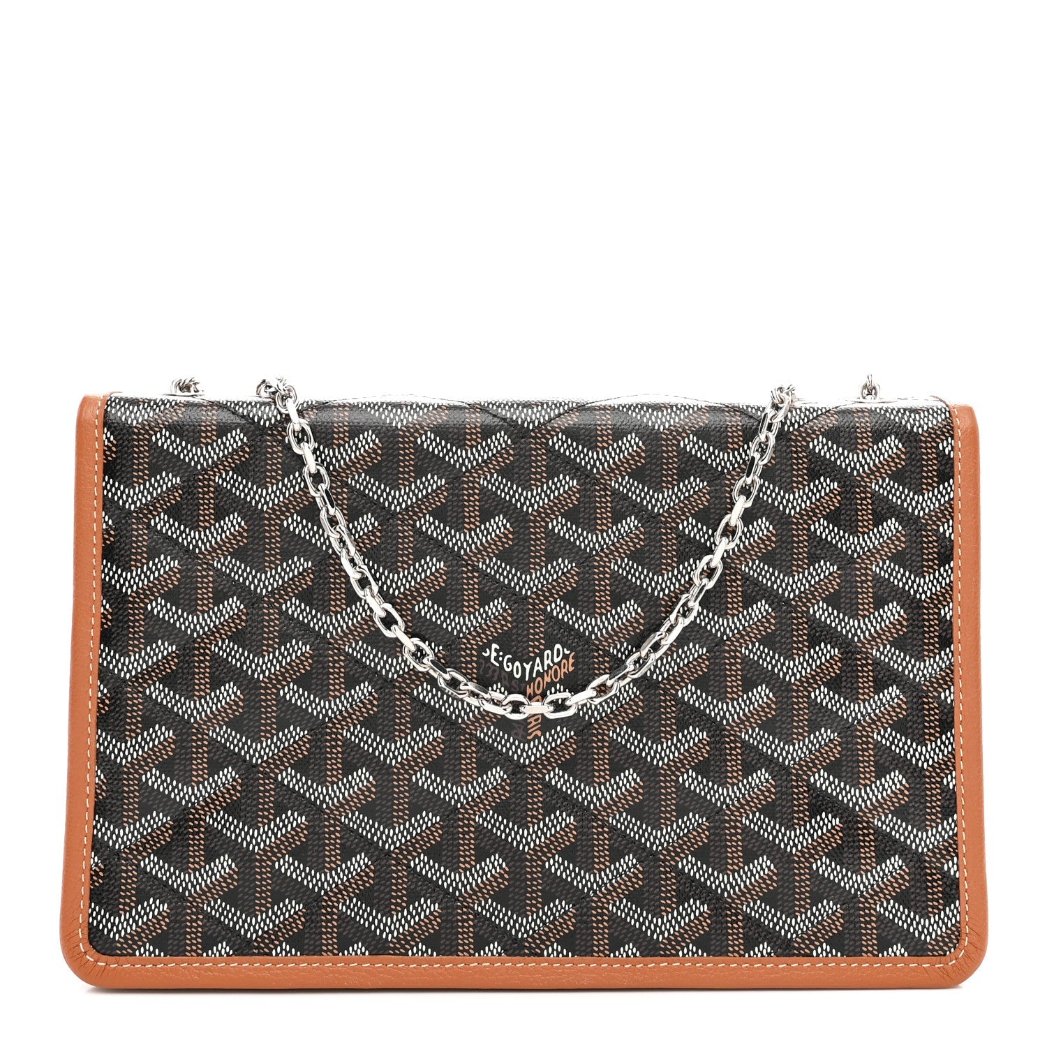 Goyardine Alexandre III Bag Black Gold