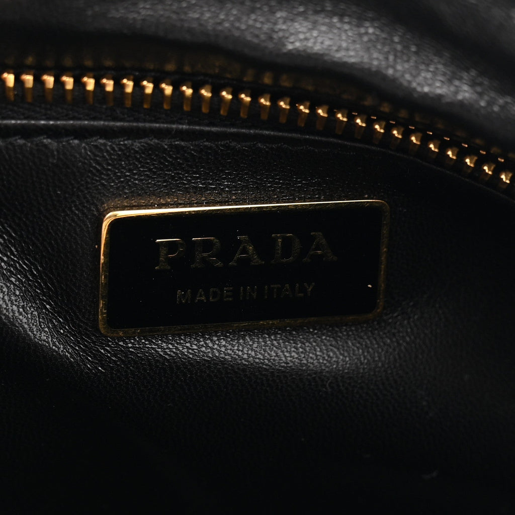 Soft Calfskin Medium Aimee Shoulder Bag Black
