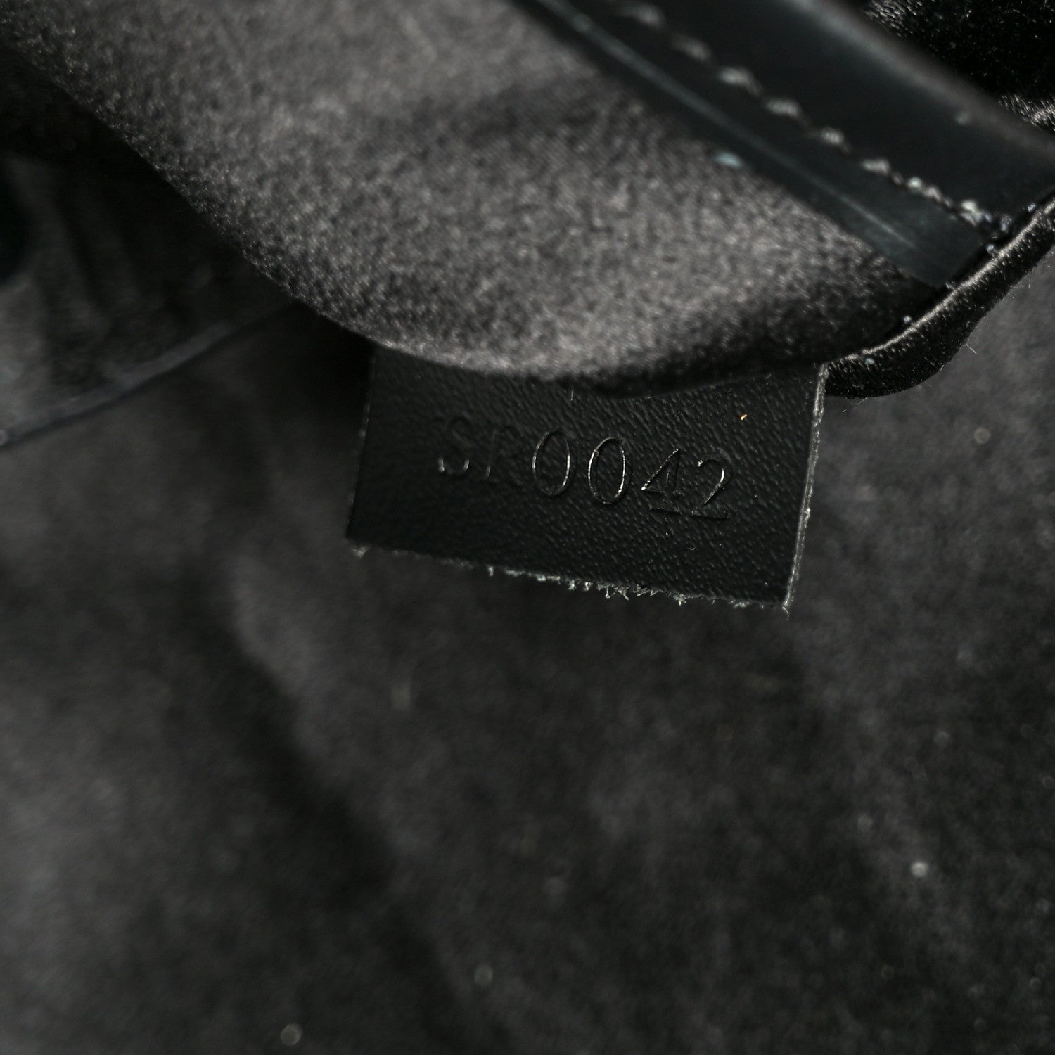 Satin Mini Monogram Conte De Fees Patchwork Musette Black