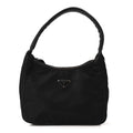 Tessuto Nylon Sport Mini Shoulder Bag Black