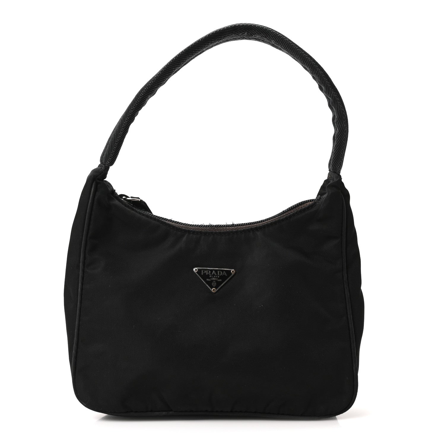 Tessuto Nylon Sport Mini Shoulder Bag Black