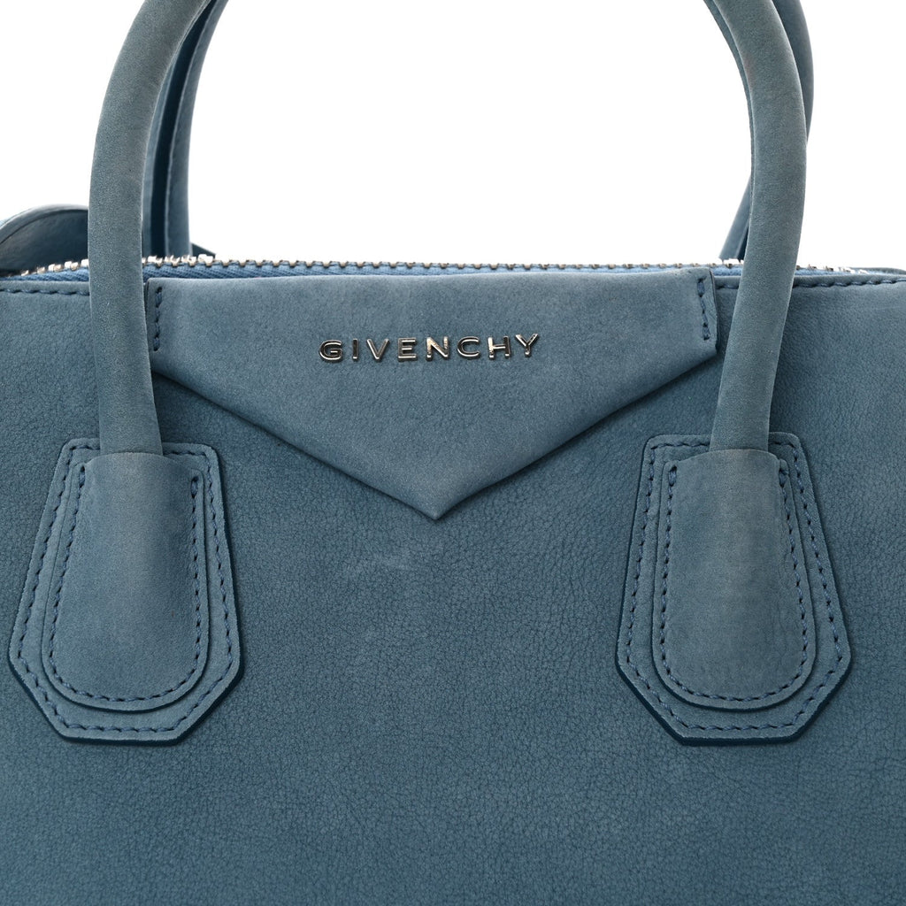 Nubuck Small Antigona Medium Blue