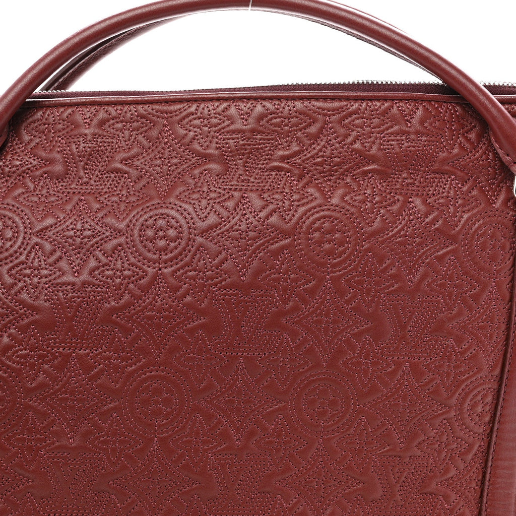 Monogram Lambskin Antheia Ixia MM Fuchsia