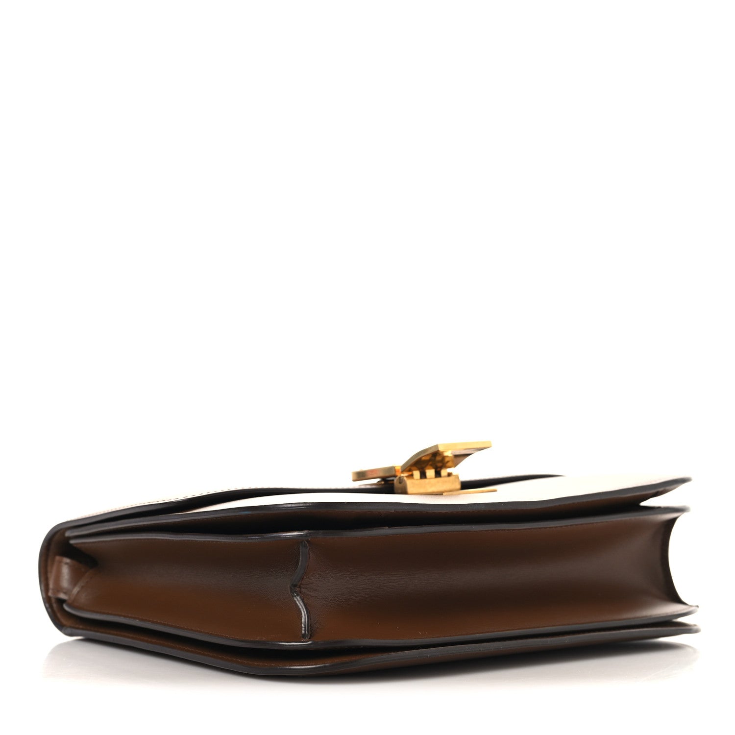 Box Calfskin Medium Classic Box Flap Bag Camel