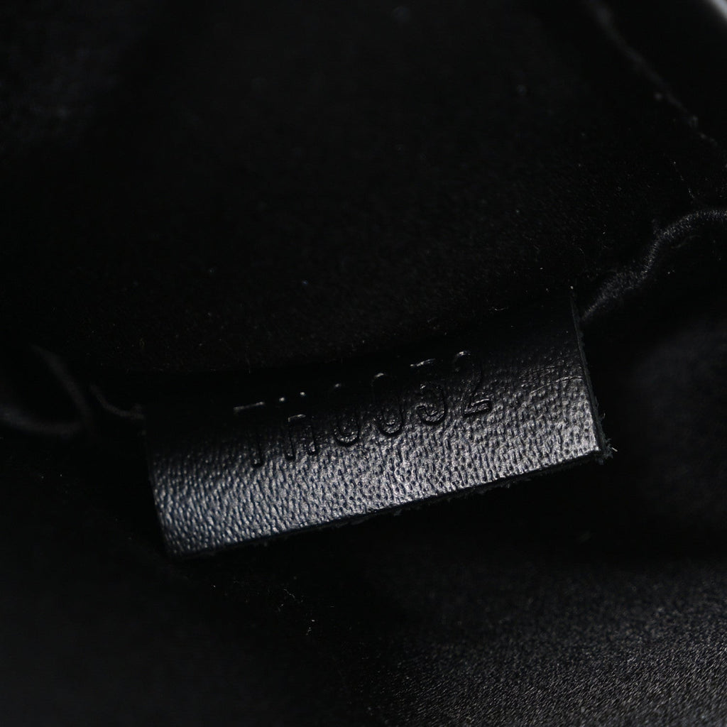 Satin Mini Monogram Conte De Fees Pochette Black