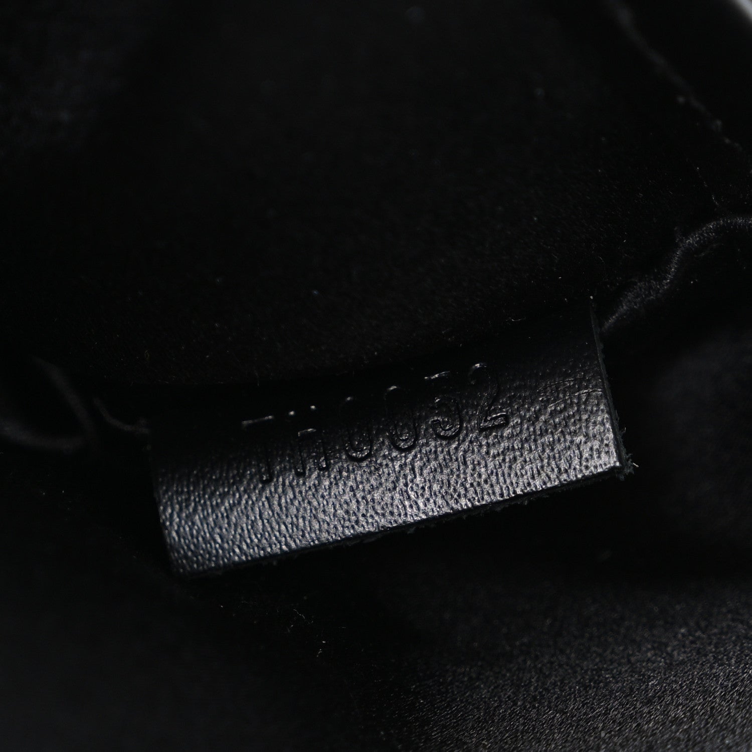 Satin Mini Monogram Conte De Fees Pochette Black