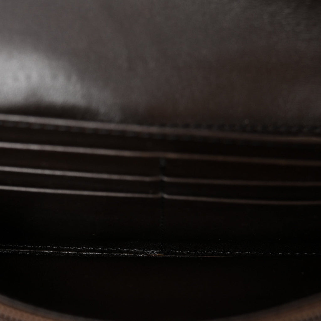 Haymarket Check Wallet Chocolate