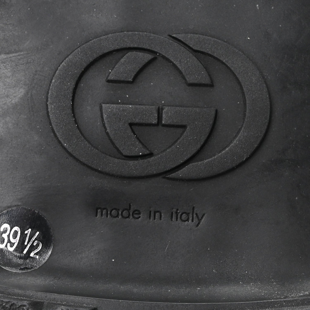 Goatskin Auroville Horsebit Mules 39.5 Black
