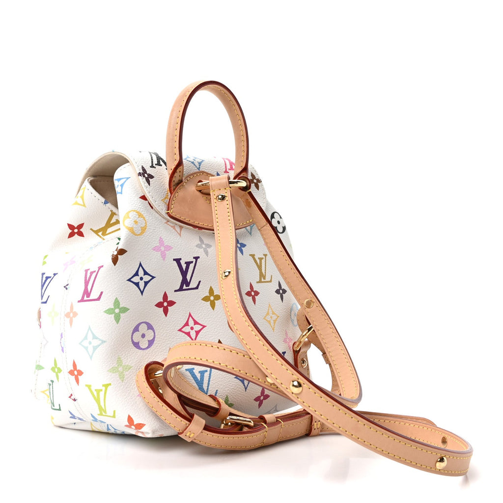 LV X TM Monogram Multicolor Venice Backpack White