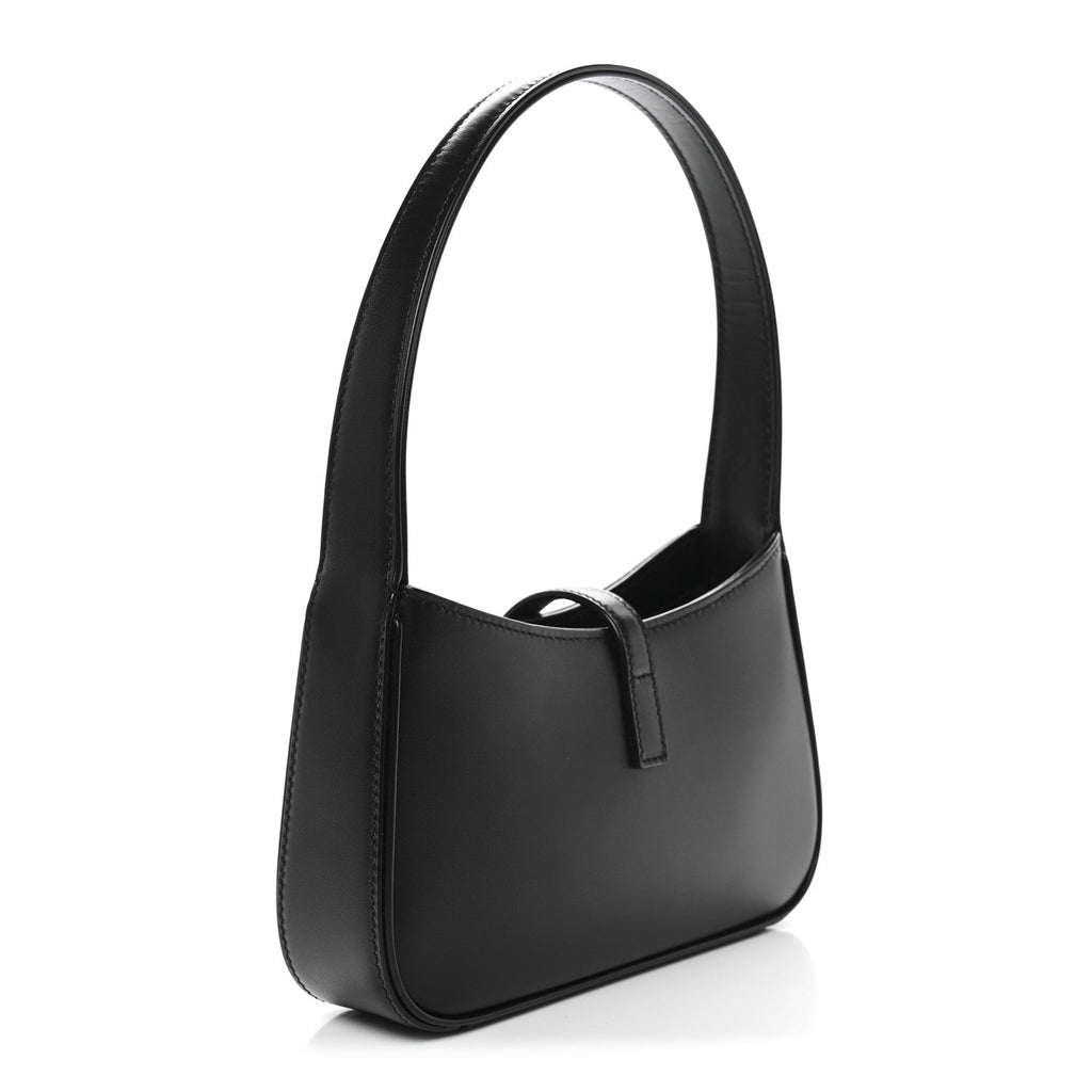 Smooth Calfskin Le 5 A 7 Mini Hobo Black