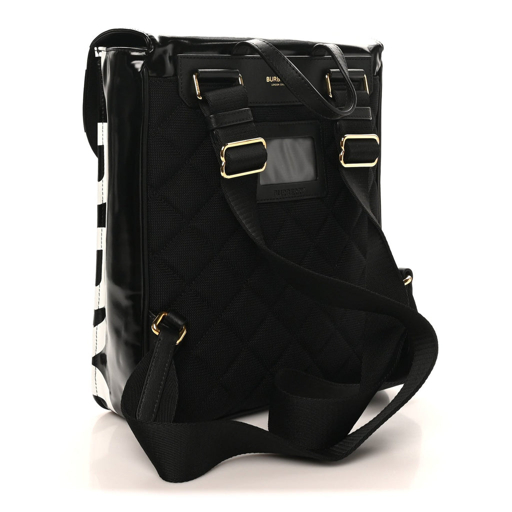 Valeria Prirock Kids Backpack Black White