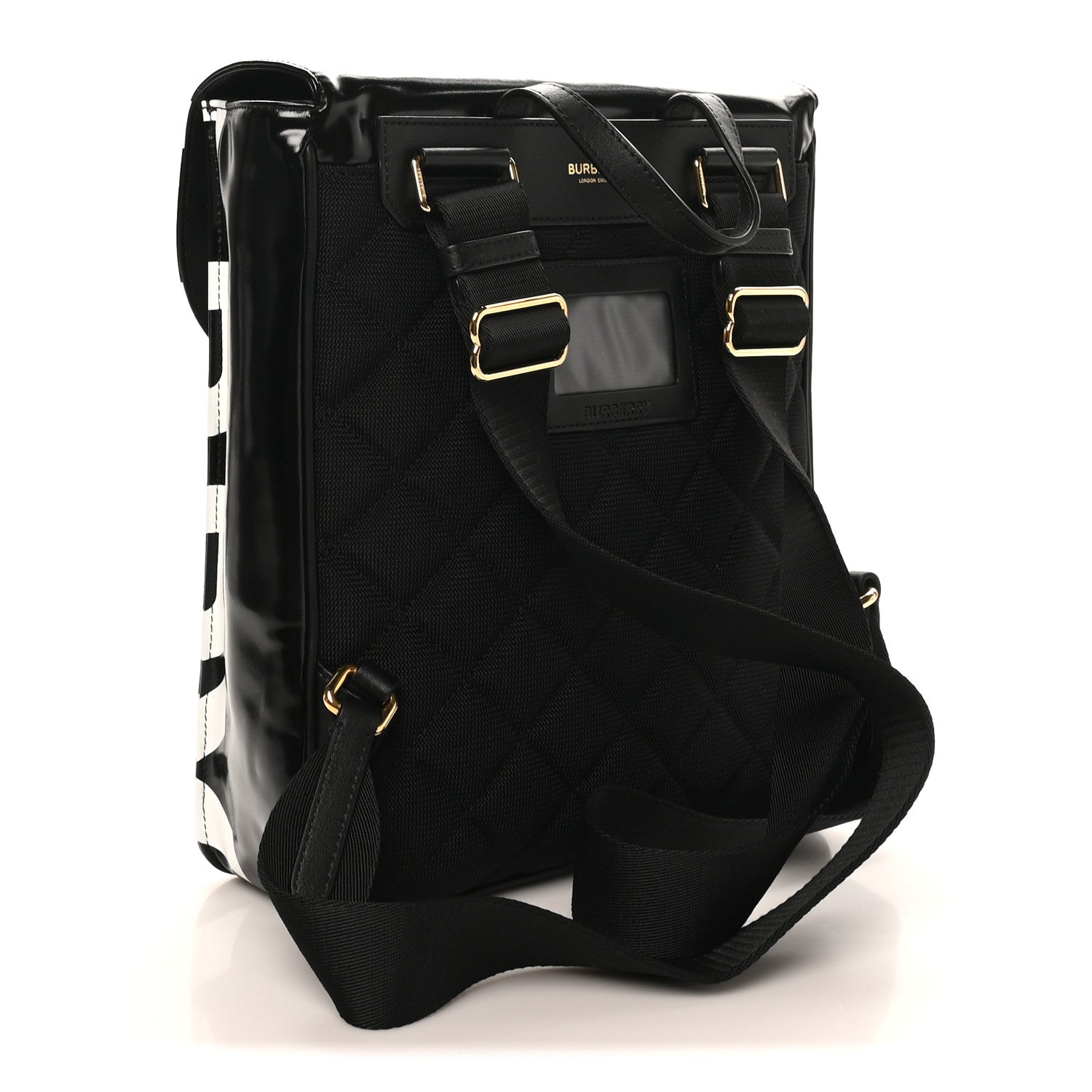 Valeria Prirock Kids Backpack Black White