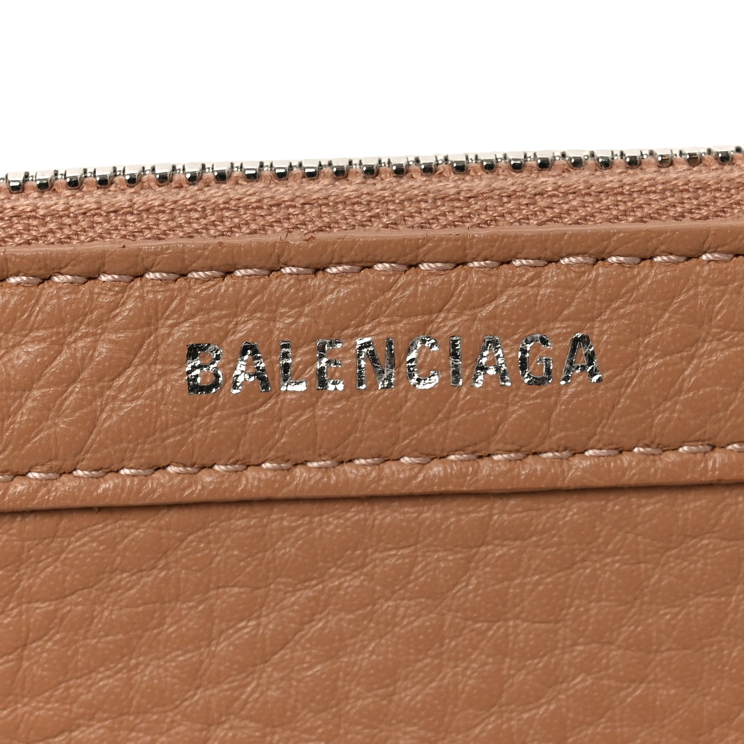 Nappa S Navy Cabas Beige Latte