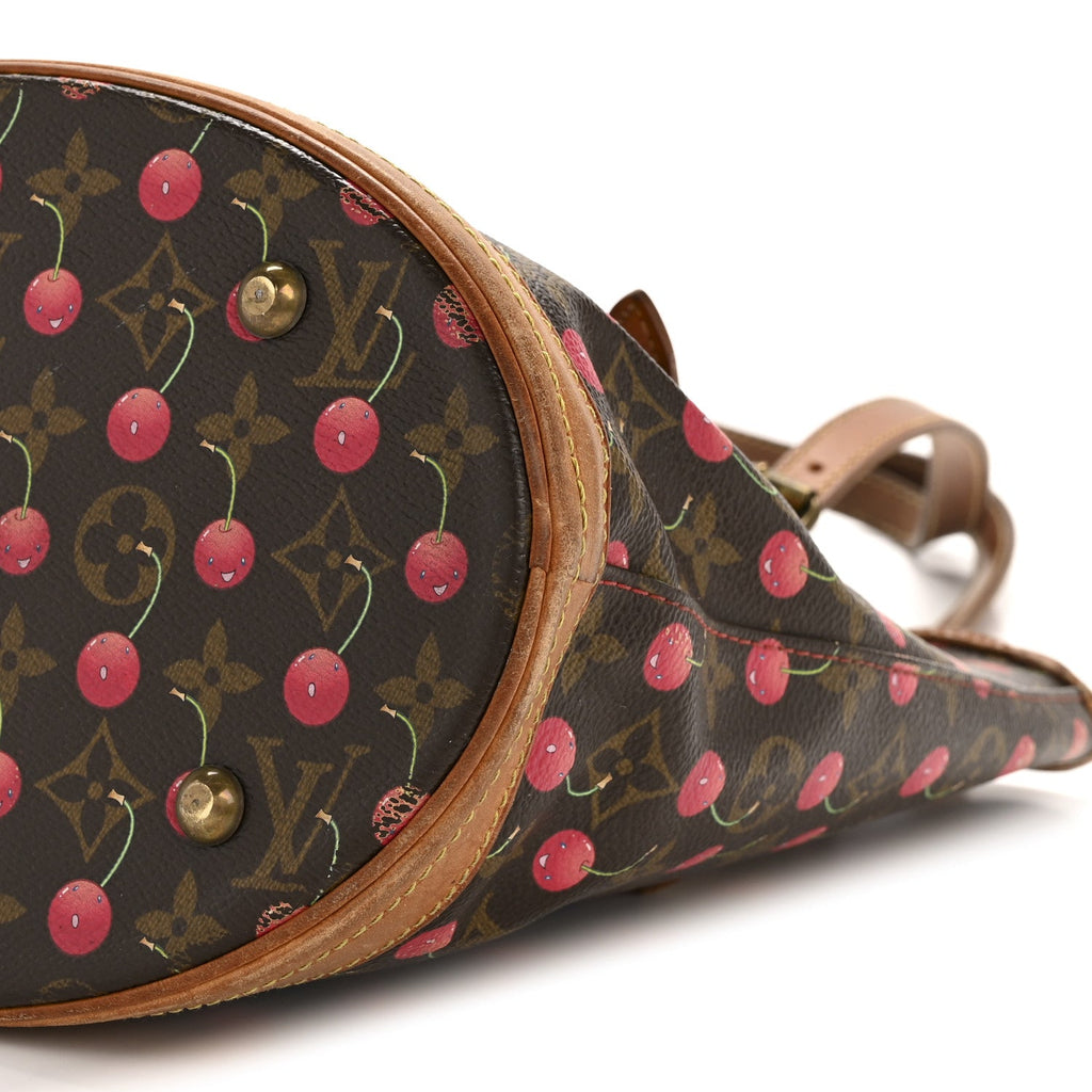 Monogram Cerises Bucket Bag