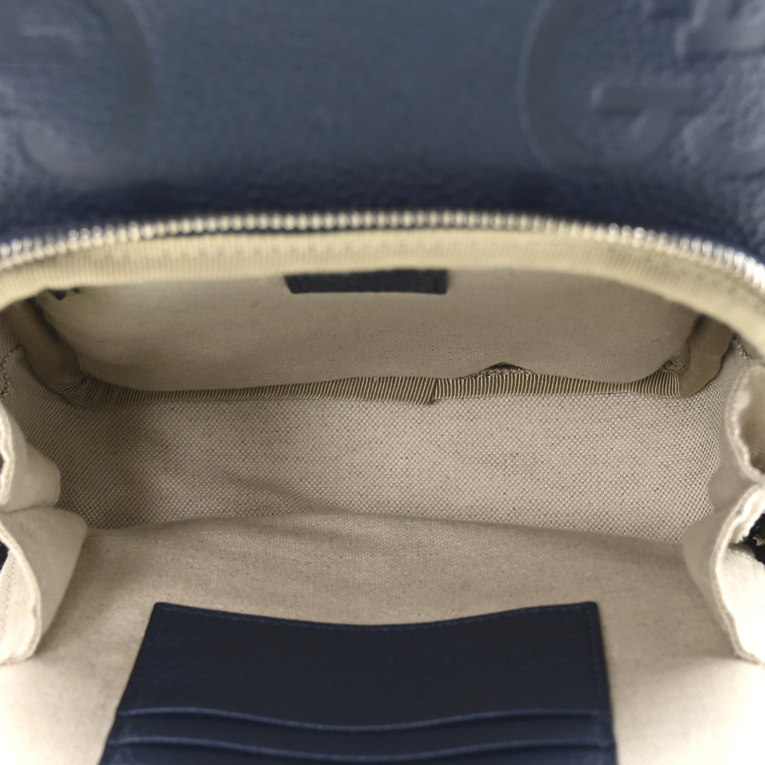 Piuma Calfskin Jumbo GG Embossed Sling Crossbody Royale