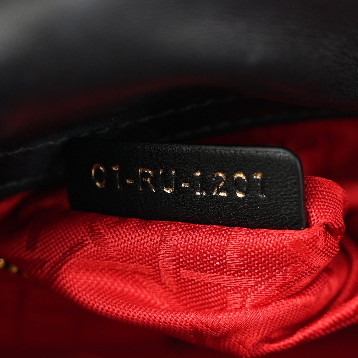 Lambskin Cannage Mini Lady Dior Black
