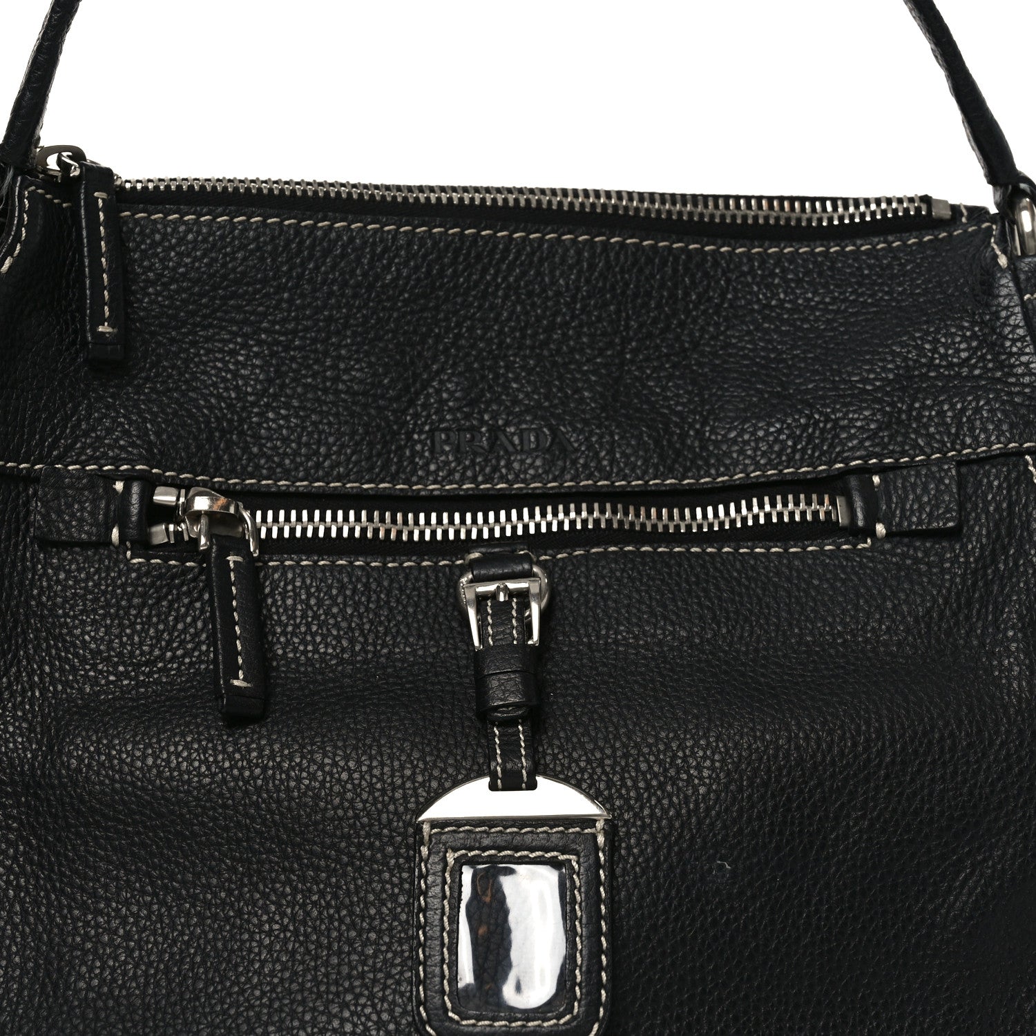 Vitello Daino Hobo Black