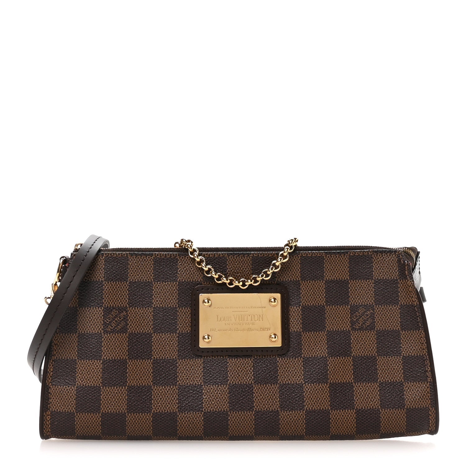 Damier Ebene Eva Clutch