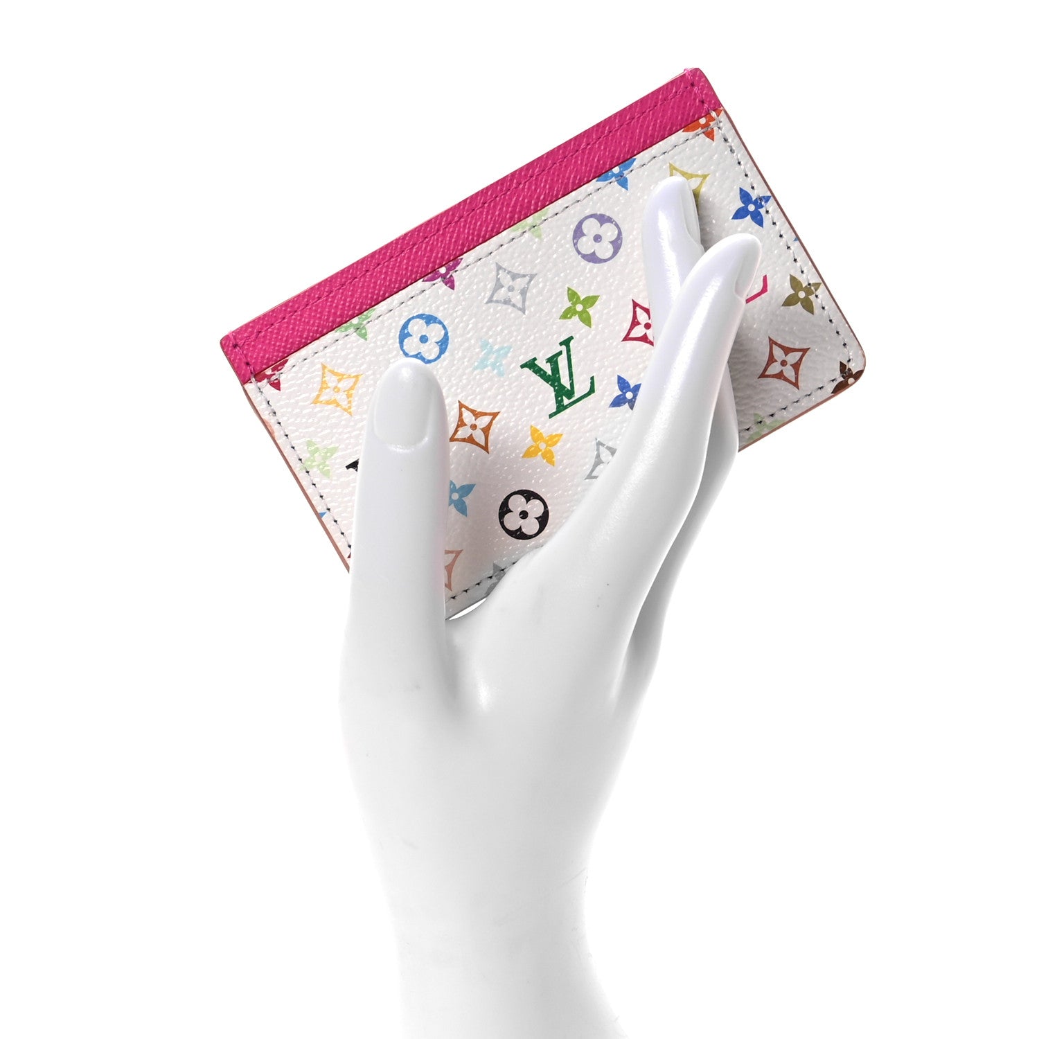 LV X TM Monogram Multicolor  Holder Kawaii Pink