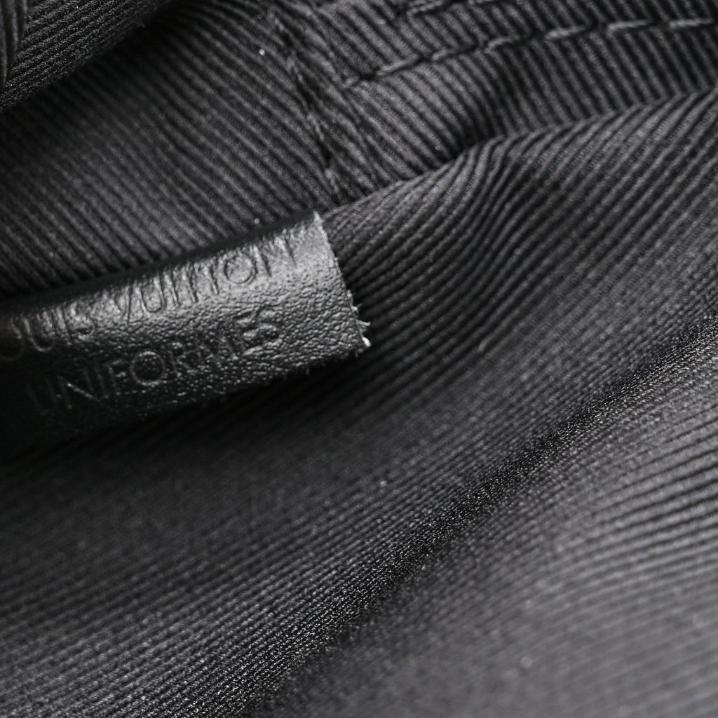 Taurillon Monogram Uniformes Solar Ray Soft Pochette Volga Belt Bag Black