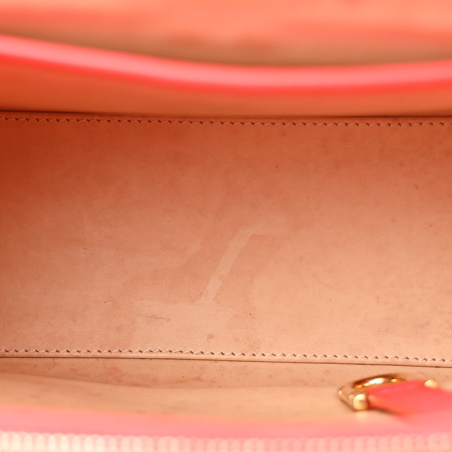 Calfskin MM Tempete Satchel Coral