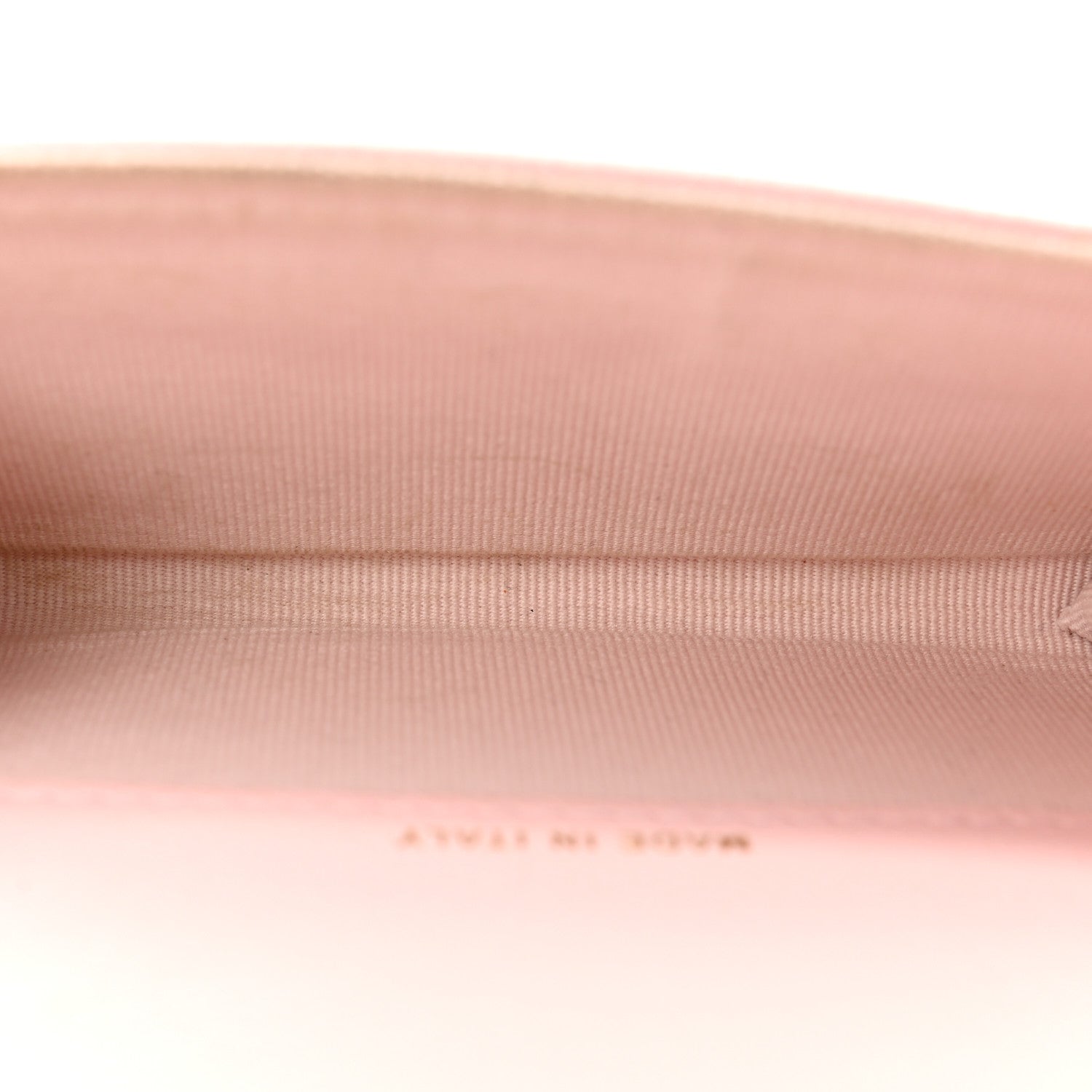 Caviar Quilted Crystal CC Flap  Holder Pink