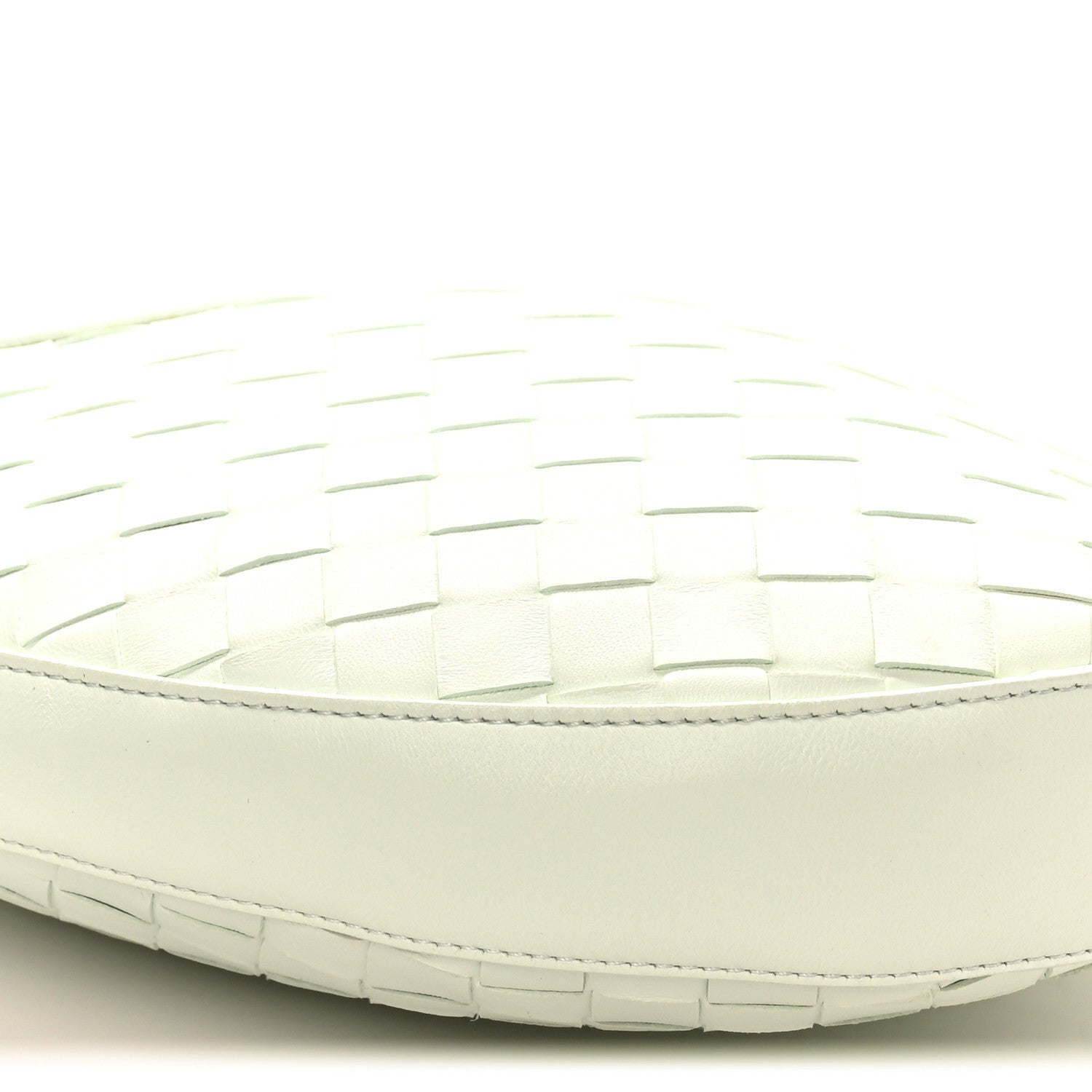 Nappa Intrecciato Small Drop Shoulder Bag Glacier
