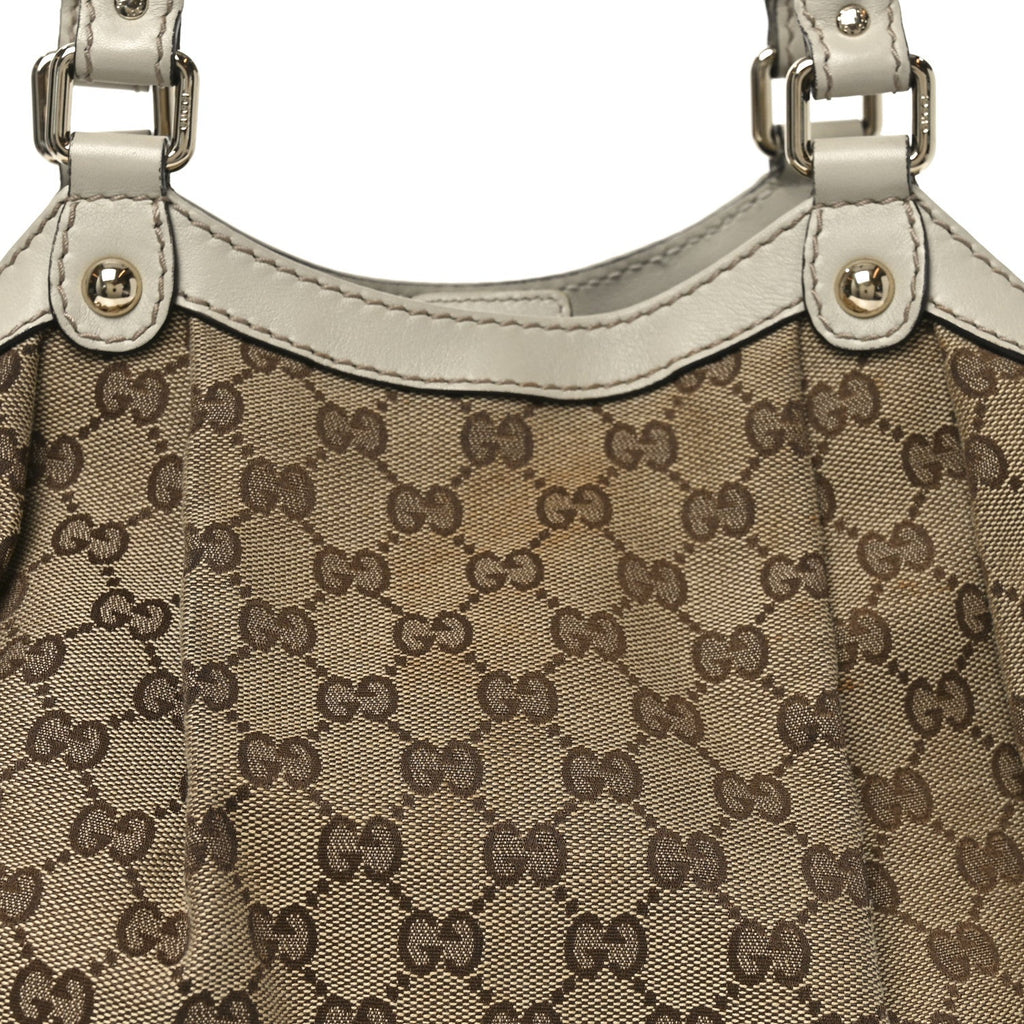 Monogram Medium Sukey Tote Off White