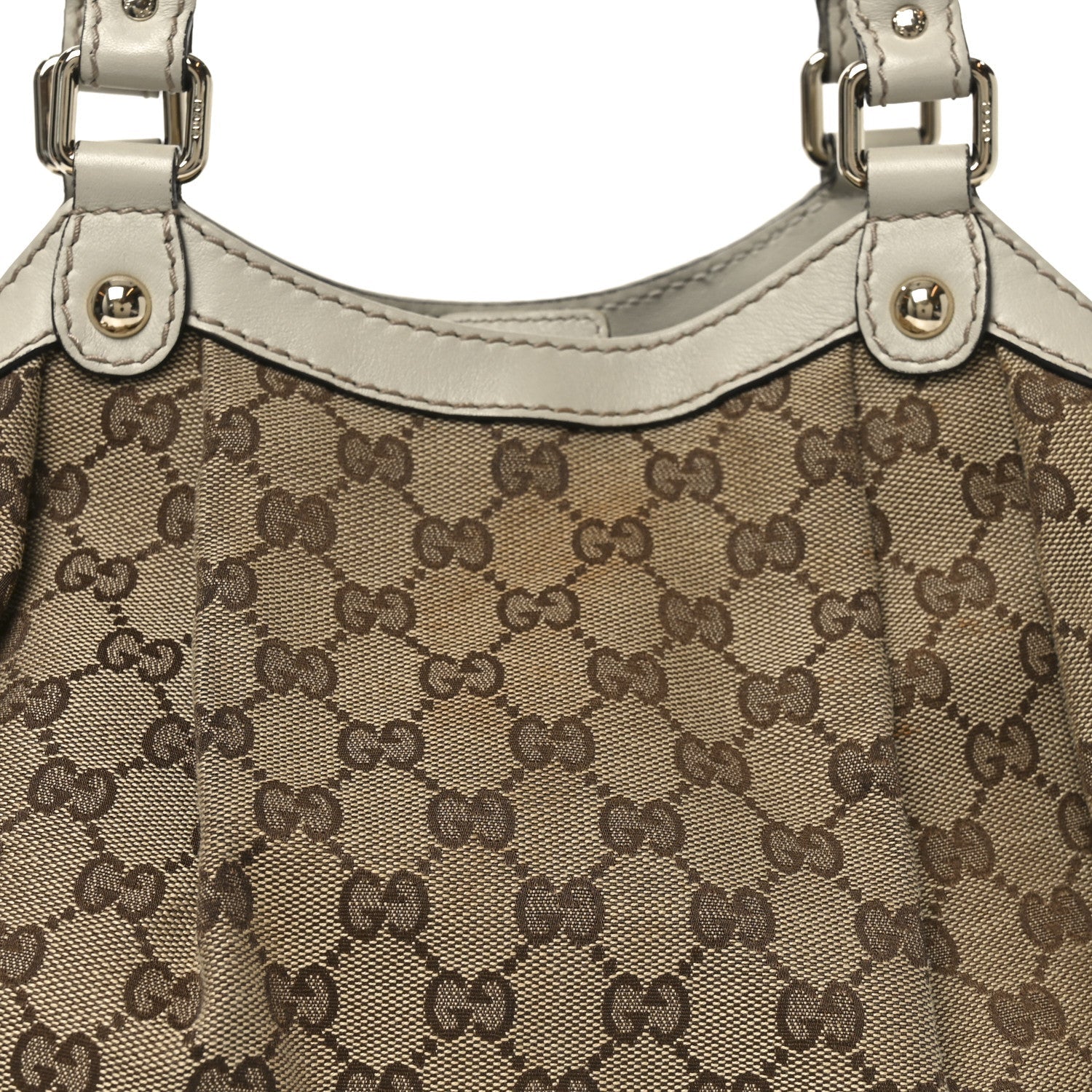 Monogram Medium Sukey Tote Off White