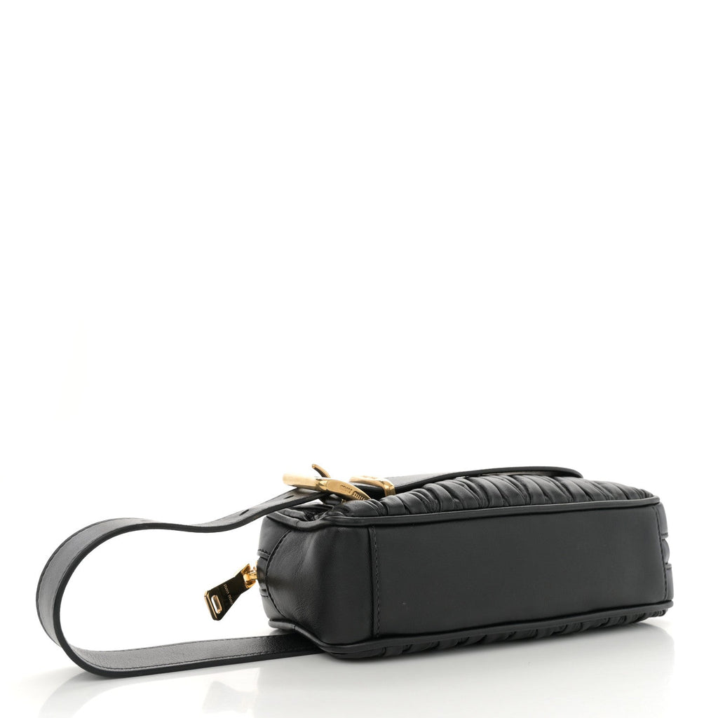 Nappa Matelasse Business Clutch Black