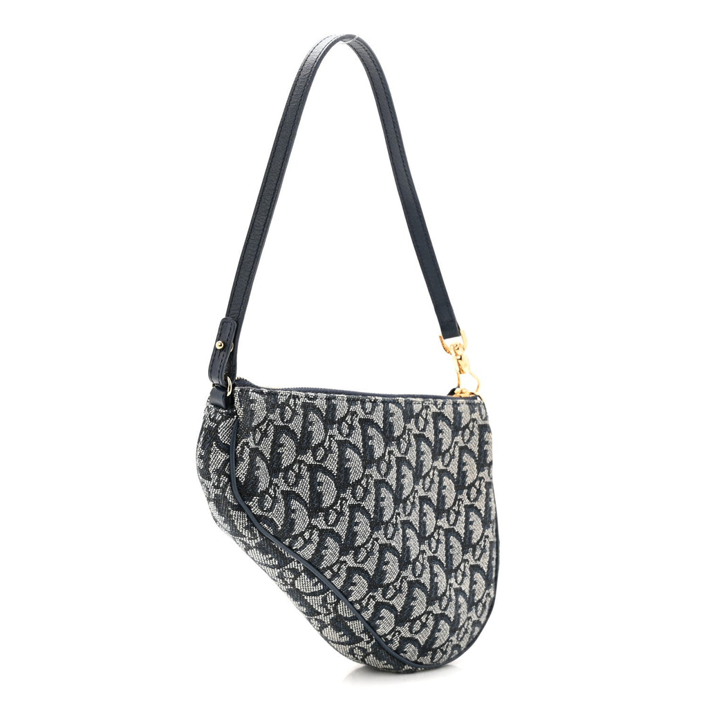 Monogram Mini Saddle Pochette Navy