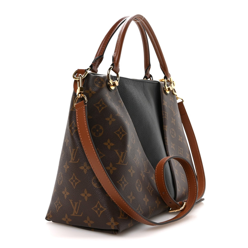 Monogram V Tote MM Black